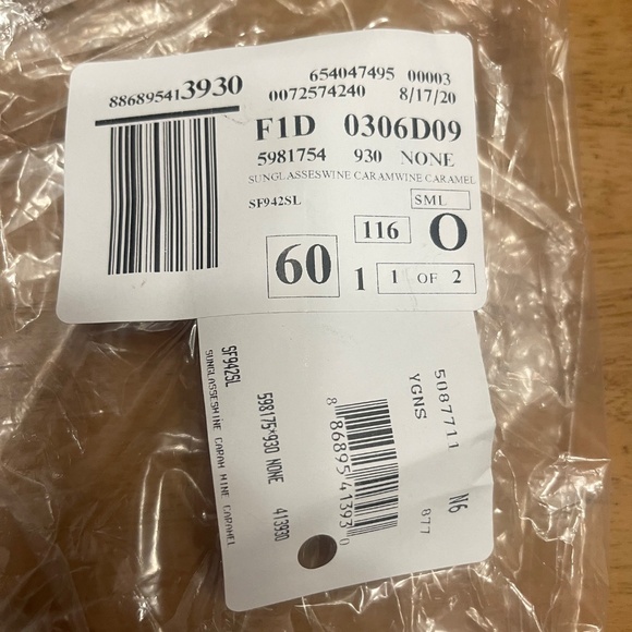 Salvatore Ferragamo SF942S Butterfly Sunglasses in Wine Caramel - Picture 11 of 15